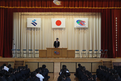 令和８年度　新任式・始業式